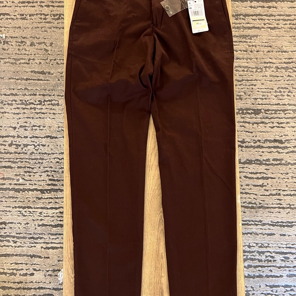 Mango Maroon Slim Fit Chino Pants size US 30 (Eur 40)